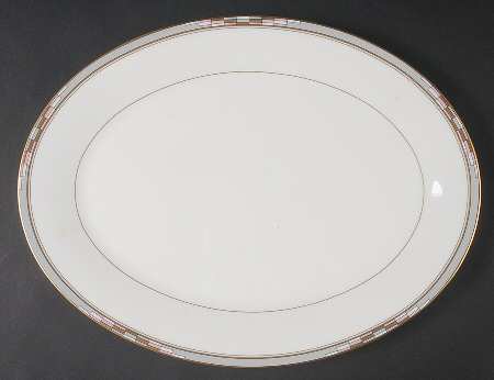 Gem Stone 14" Oval Serving Platter