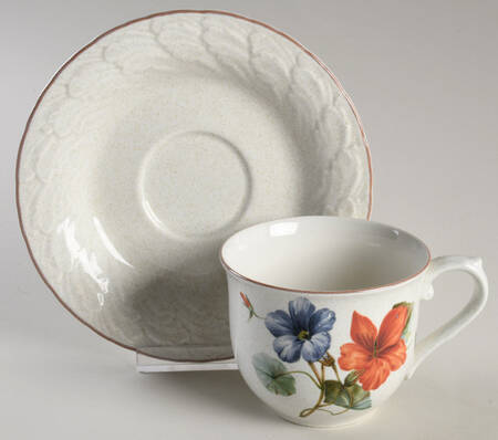 Giselle Flat Cup & Saucer Set