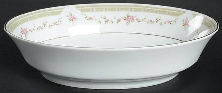 Gloria (5763, Fine China) 9" Oval Vegetable Bowl