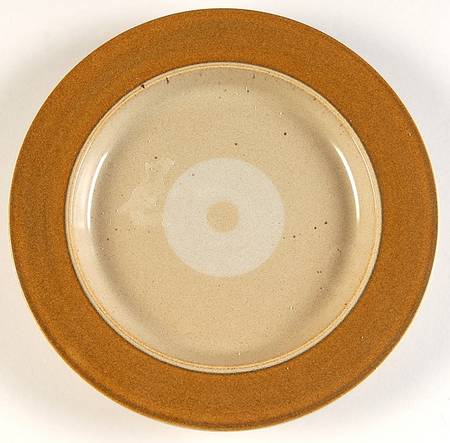 Gold Aurora Salad Plate