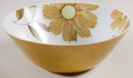 Golden Berry 8" Round Vegetable Bowl