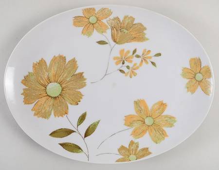 Golden Berry 14" Oval Serving Platter