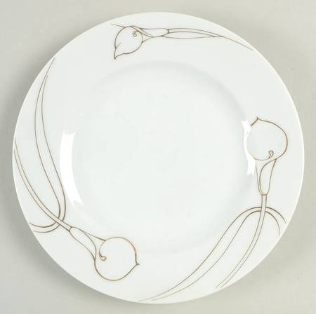 Gold Classic Salad Plate