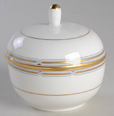 Gold Connection Sugar Bowl & Lid
