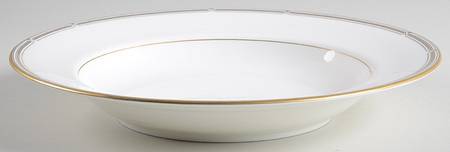 Gold Connection Large Rim Soup Bowl