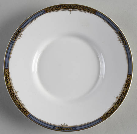 Golden Crest Saucer