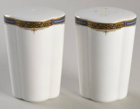 Golden Crest Salt & Pepper Set by Mikasa