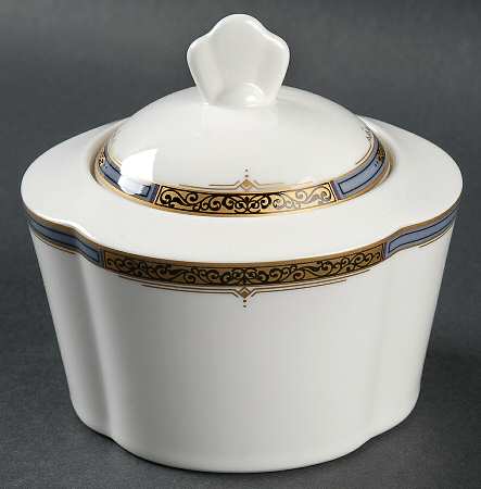 Golden Crest Sugar Bowl & Lid