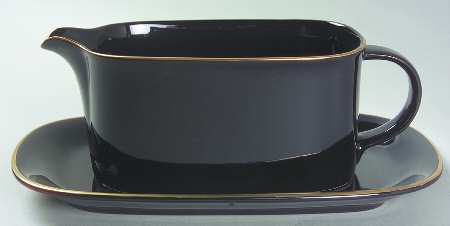 Gold Duet Gravy Boat & Underplate