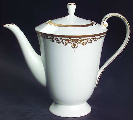 Golden Dynasty Coffee Pot & Lid