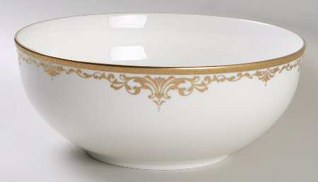 Golden Dynasty 8" Round Vegetable Bowl