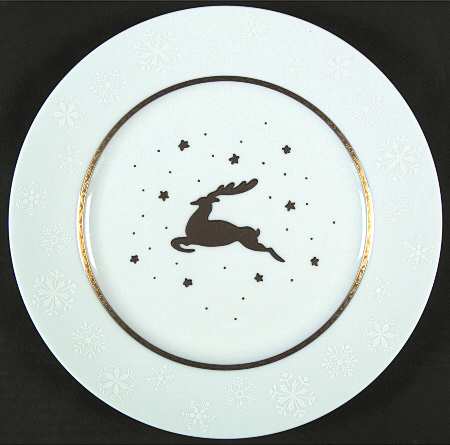 Golden Eve Dinner Plate