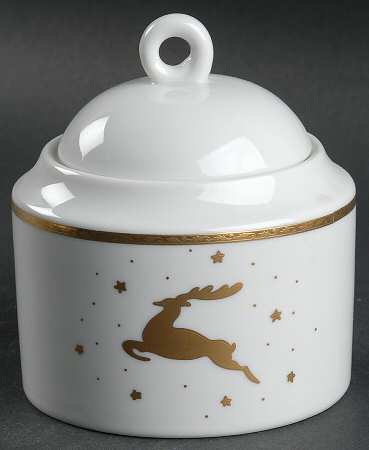 Golden Eve Sugar Bowl & Lid