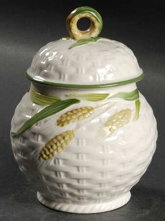 Golden Harvest Sugar Bowl & Lid