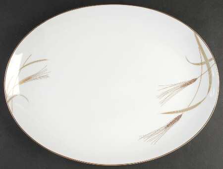Golden Harvest 16" Oval Serving Platter