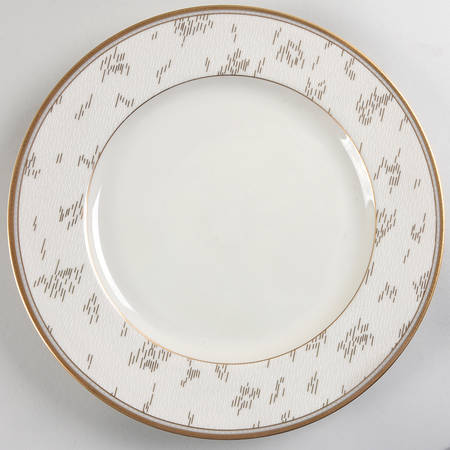 Gold Lame 12" Chop Plate (Round Platter)
