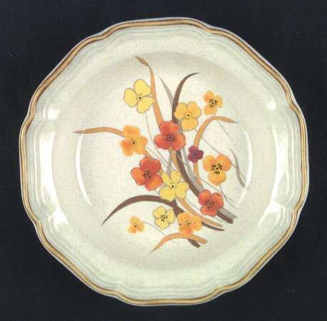 Golden Meadow Dinner Plate