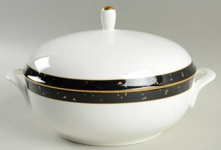 Gold Nuggets 2 Qt Round Covered Casserole