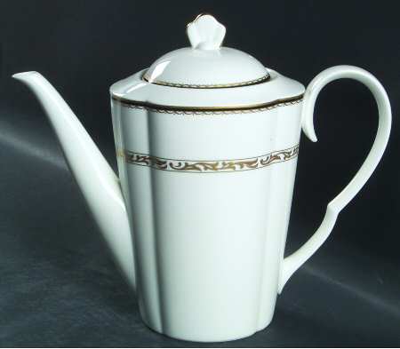 Golden Palace Coffee Pot & Lid