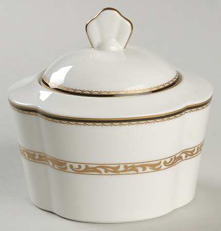 Golden Palace Sugar Bowl & Lid