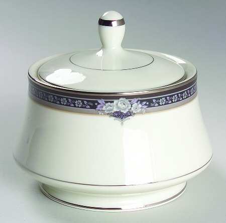 Gothic Rose Sugar Bowl & Lid