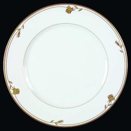 Golden Rose 12" Chop Plate (Round Platter)