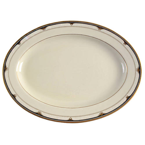 Golden Shell 14" Oval Serving Platter