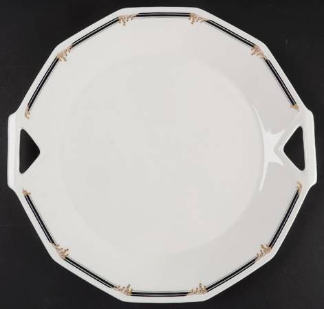 Golden Surf Service Plate (Charger)