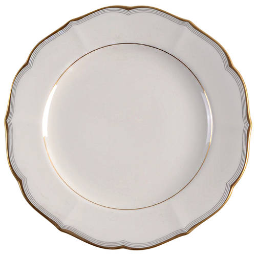 Gold Tiara Salad Plate