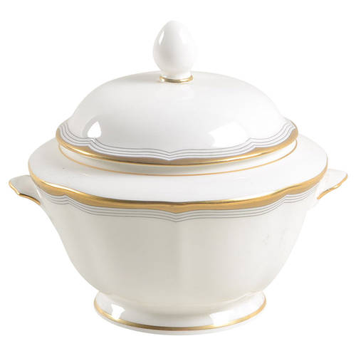 Gold Tiara Sugar Bowl & Lid