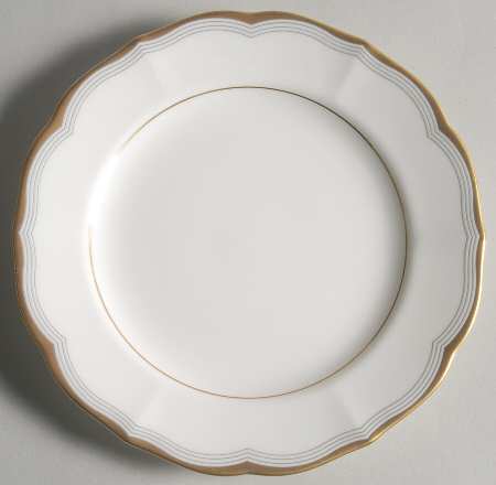 Gold Tiara Bread & Butter Plate