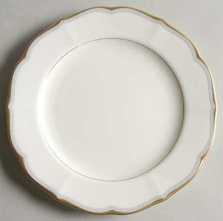 Gold Tiara Salad Plate by Mikasa