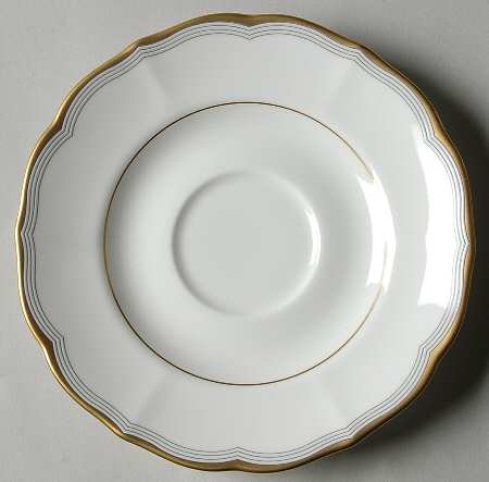 Gold Tiara Saucer