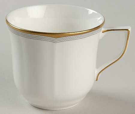 Gold Tiara Flat Cup