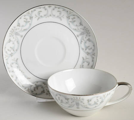 Gramercy Flat Cup & Saucer Set