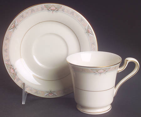 Grandville Footed Cup & Saucer Set