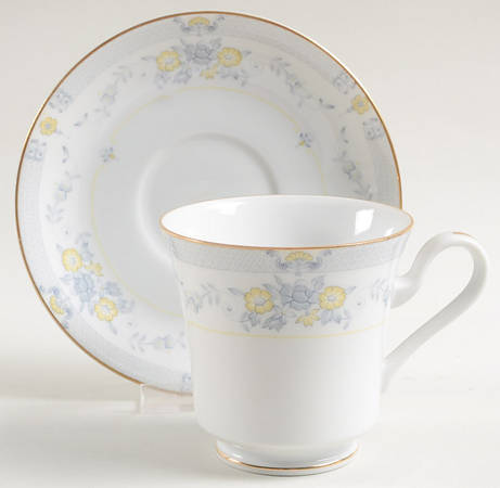 Granville Footed Cup & Saucer Set