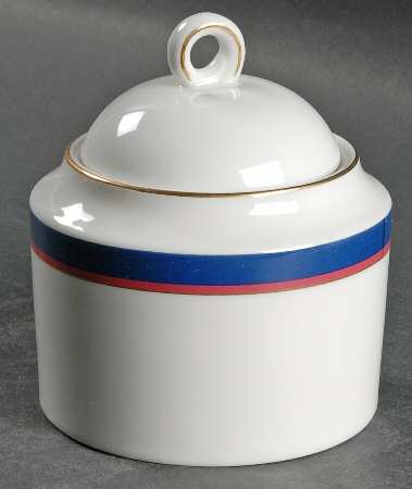Grandeur Blue Sugar Bowl & Lid