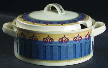 Granada Blue Tureen &  Lid