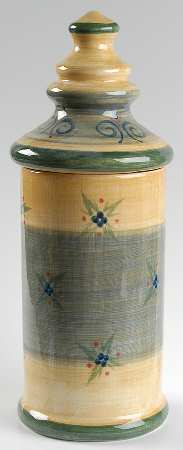 Granada Blue Large Canister & Lid