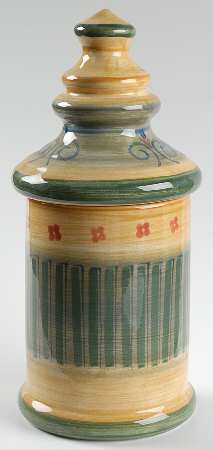 Granada Blue Medium Canister & Lid