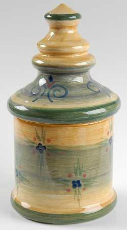 Granada Blue Small Canister & Lid