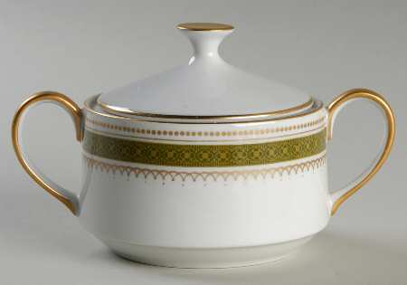 Green Briar Sugar Bowl & Lid