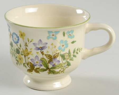 Greenery Footed Cup