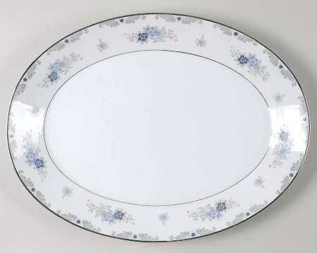 Greenbriar 16" Oval Serving Platter by Mikasa