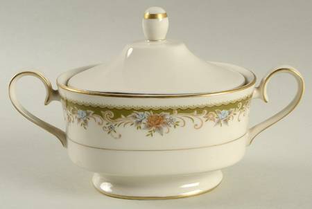 Greendale Sugar Bowl & Lid by Mikasa