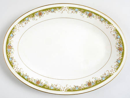 Greendale 14" Oval Serving Platter