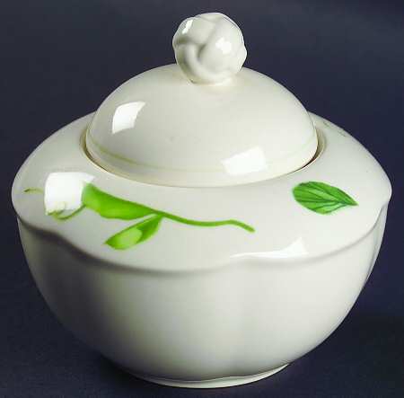 Greenery Sugar Bowl & Lid