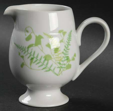 Green Fern Creamer