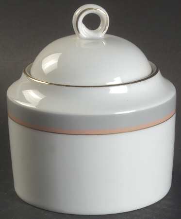 Grandeur Gray Sugar Bowl & Lid